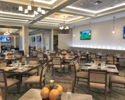 Design/Build AV, Video Surveillance, Security, DAS Magnolia Green Clubhouse design build of video distribution with routed overhead audio